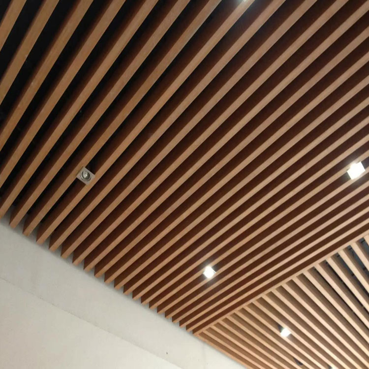 U-shaped Profil Aluminium Square Tube Ceiling